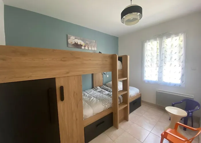 Hébergement de vacances Maison élégante Proche Plage, Forêt, Avec Terrasse, 3 Chambres, Wifi Et Parkings - Fr-1-22-280 La Tranche-sur-Mer