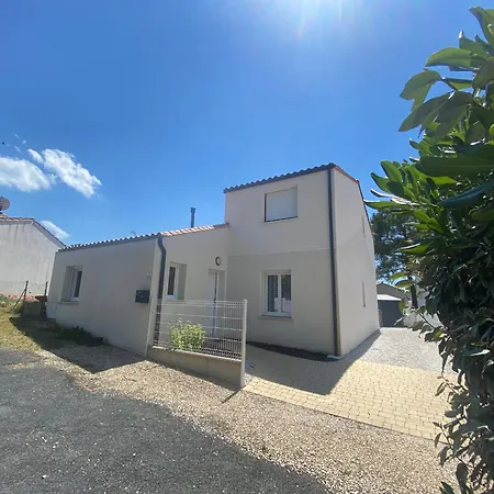Maison Elegante Proche Plage, Foret, Avec Terrasse, 3 Chambres, Wifi Et Parkings - Fr-1-22-280 度假居